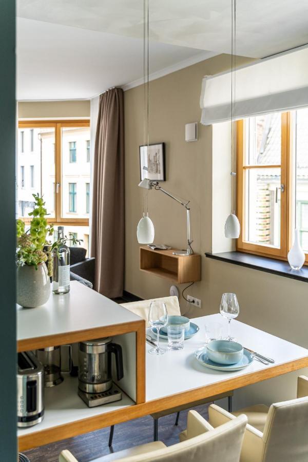 The Green Rostock Apartment Hotel מראה חיצוני תמונה