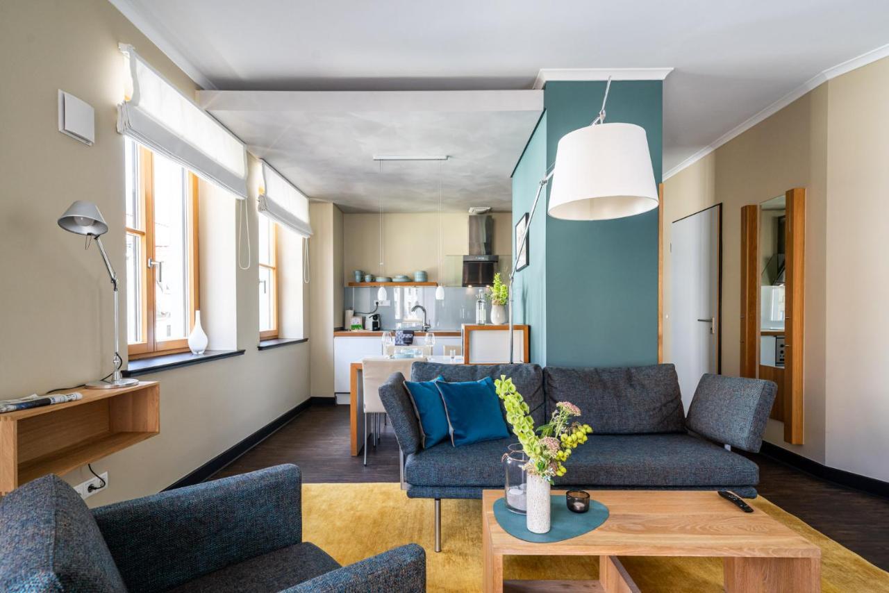 The Green Rostock Apartment Hotel מראה חיצוני תמונה