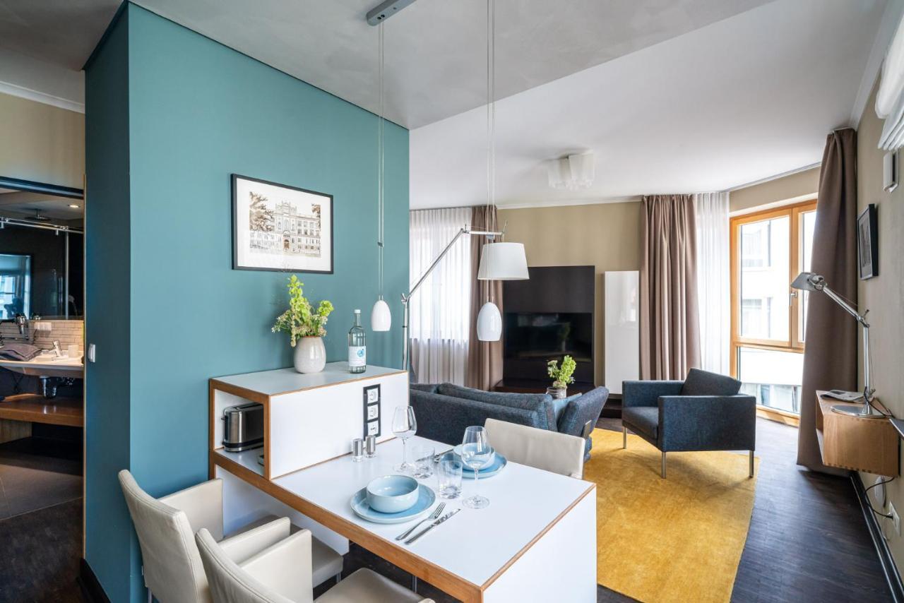 The Green Rostock Apartment Hotel מראה חיצוני תמונה