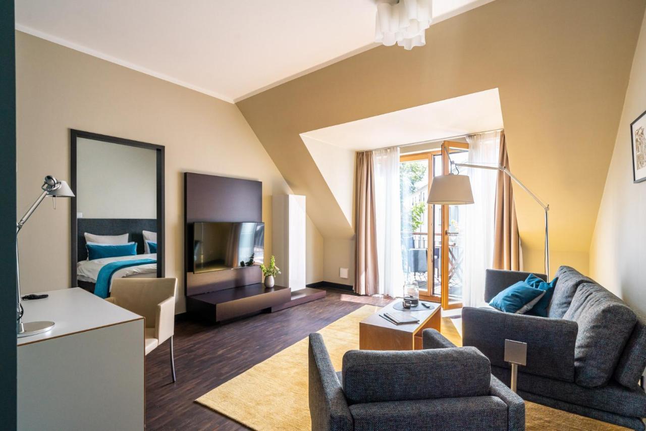 The Green Rostock Apartment Hotel מראה חיצוני תמונה