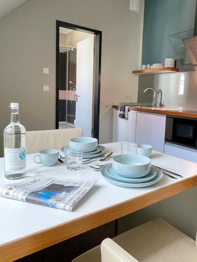 The Green Rostock Apartment Hotel מראה חיצוני תמונה