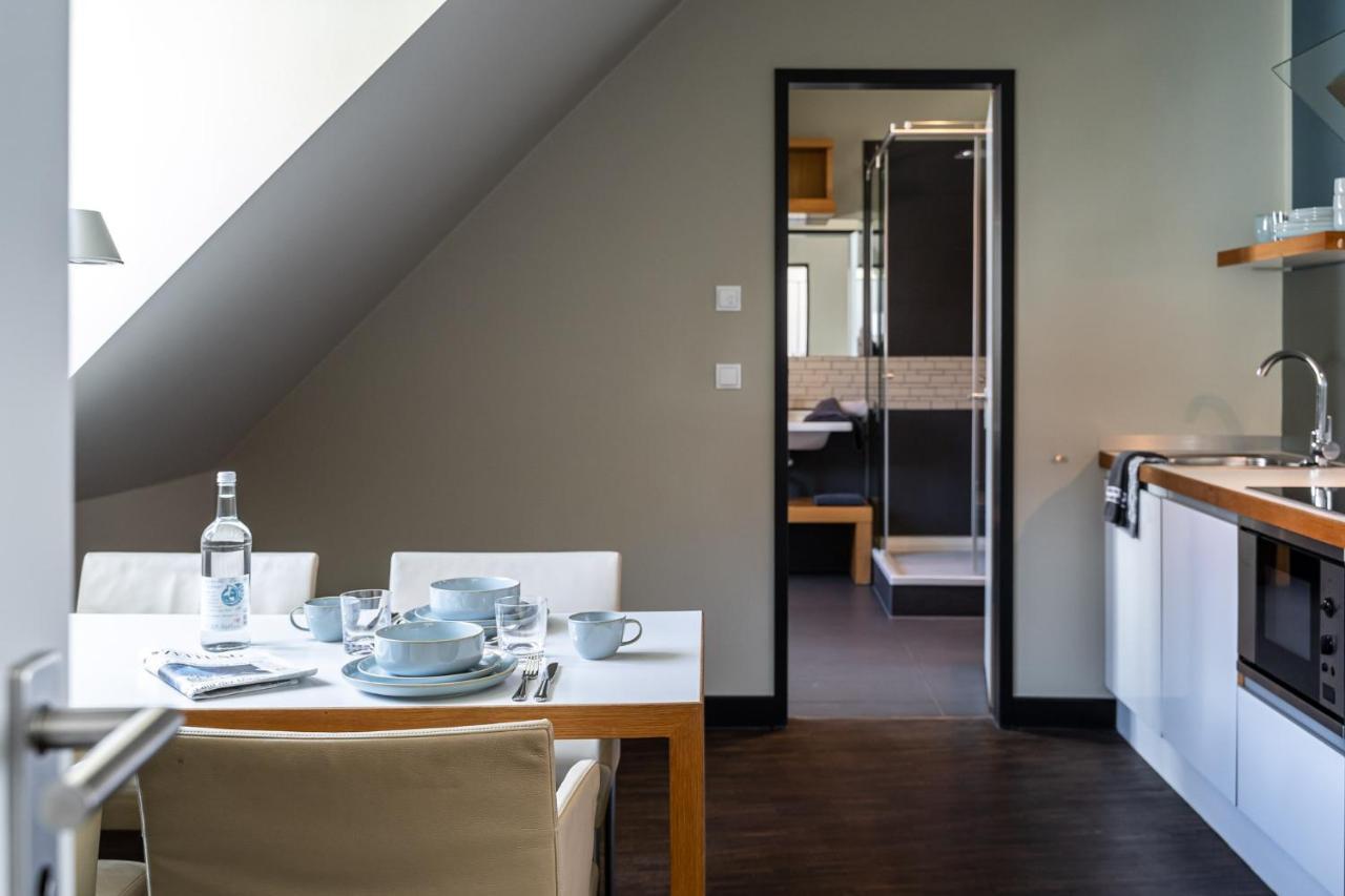 The Green Rostock Apartment Hotel מראה חיצוני תמונה