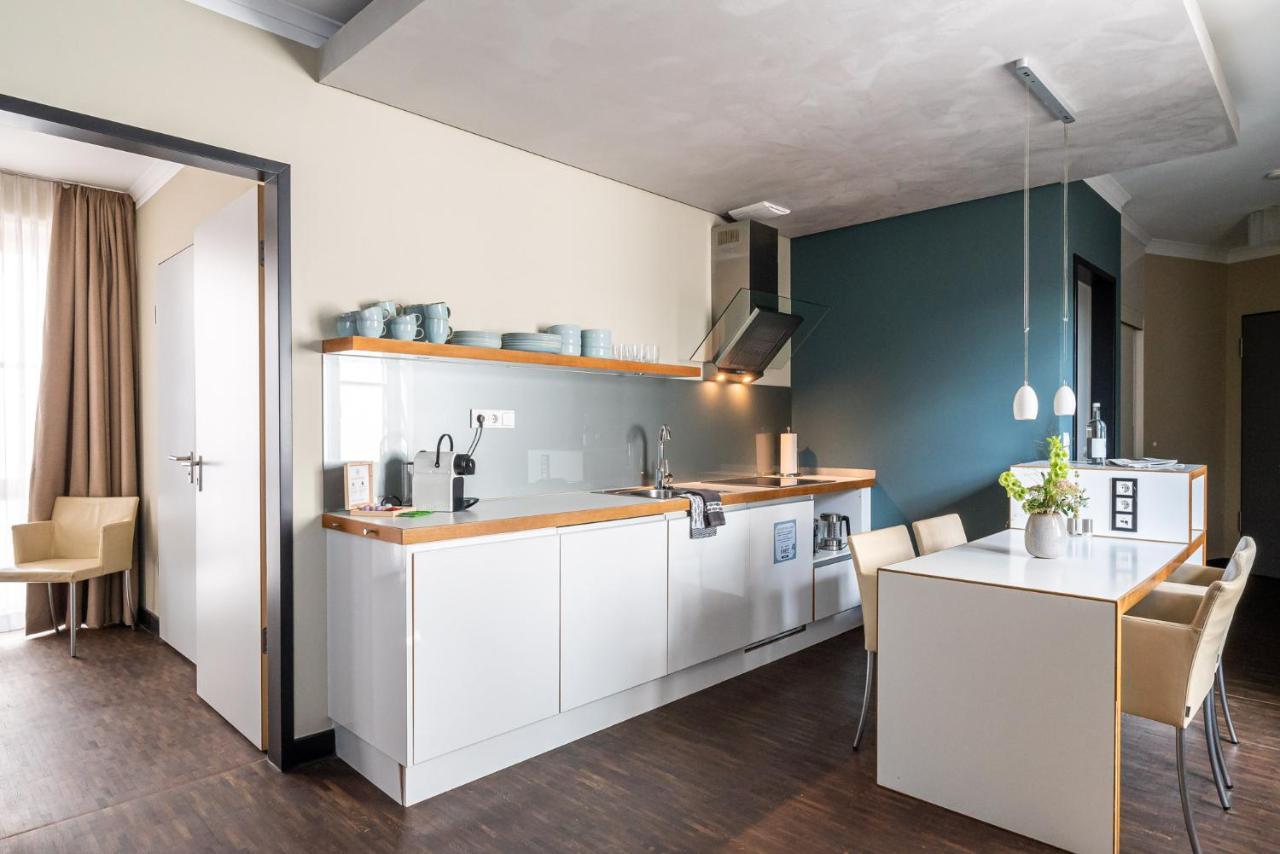 The Green Rostock Apartment Hotel מראה חיצוני תמונה