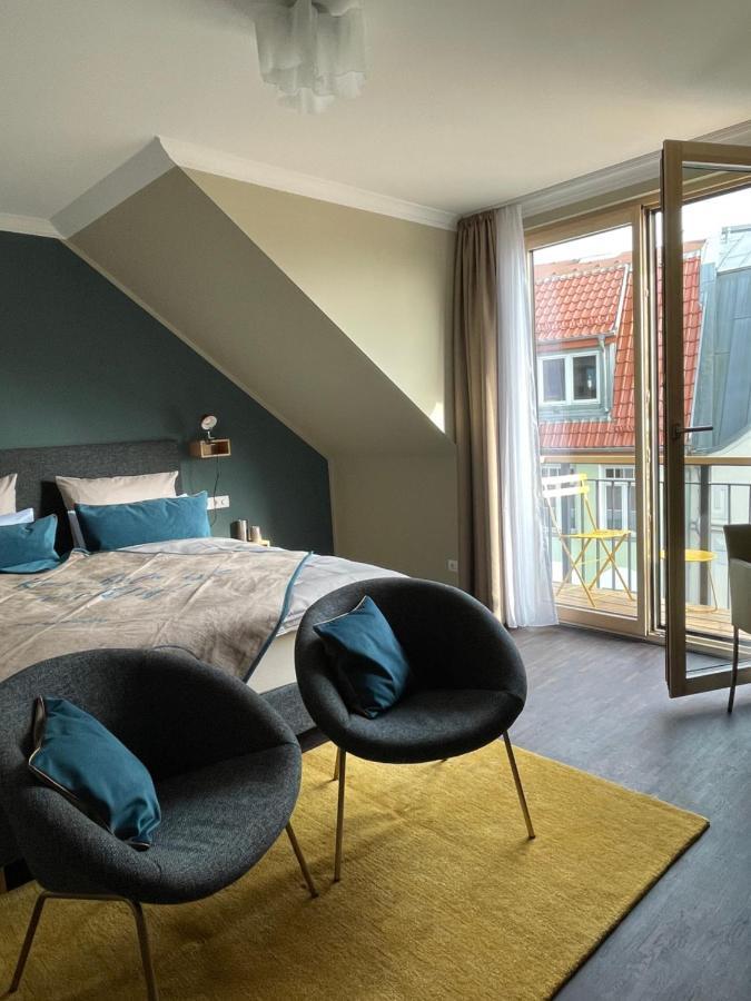 The Green Rostock Apartment Hotel מראה חיצוני תמונה
