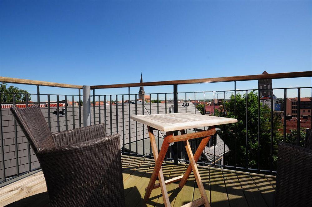 The Green Rostock Apartment Hotel מראה חיצוני תמונה