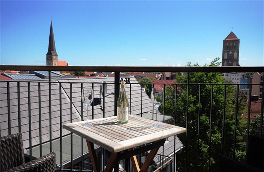 The Green Rostock Apartment Hotel מראה חיצוני תמונה